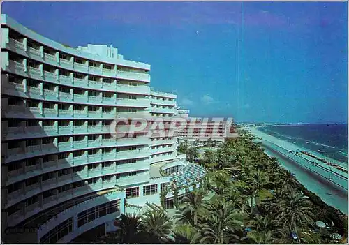 Moderne Karte Tunisie Sousse les hotels El Hana et El Hana Beach