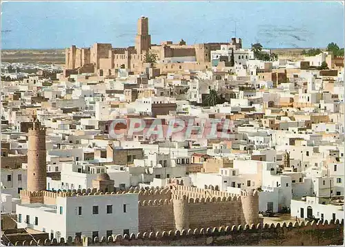 Moderne Karte Tunisie Sousse La Medina et ses remparts