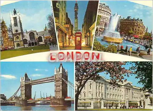 Cartes postales moderne St Margarets Westminster and Big Ben