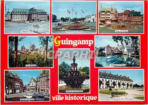 Cartes postales moderne Guingamp (C du N) Ville Historique