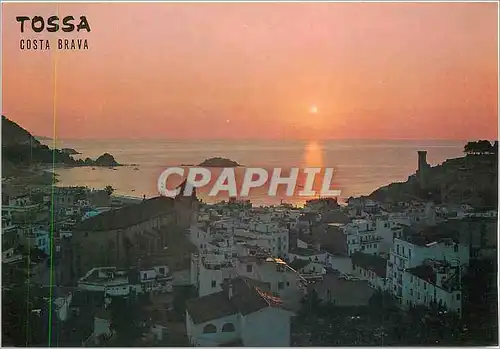 Cartes postales moderne Tossa de Mar (Costa Brava) Nice break of day