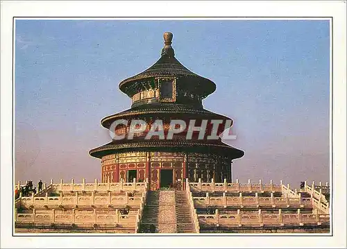 Cartes postales moderne Pekin le temple du ciel et son Qi Nian Dian