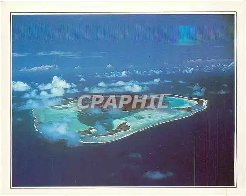 Cartes postales moderne Mautipi l'ILle Vue d'avion