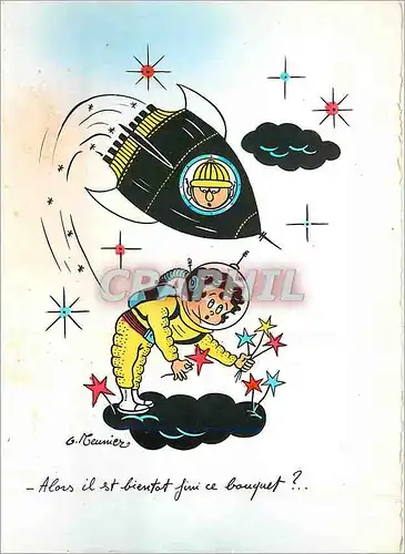 Moderne Karte Les Fusees (Par Meunier)