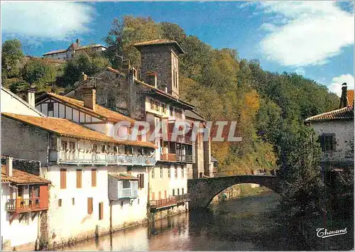 Cartes postales moderne Saint Jean Pied de Port La Nive