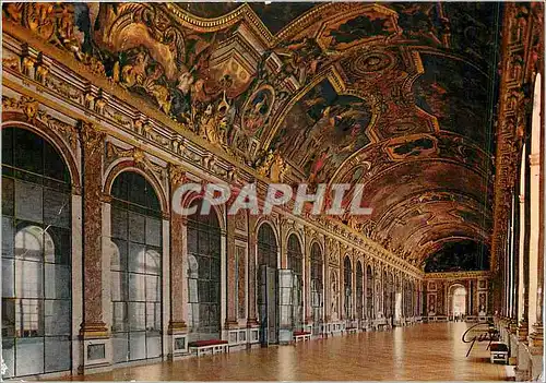 Cartes postales moderne Versailles et ses Merveilles le chateau la Galerie des Glaces