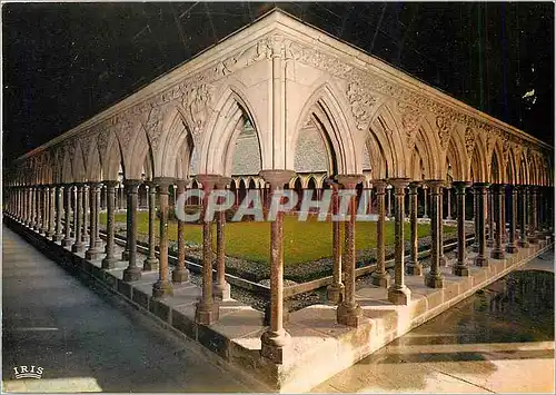 Cartes postales moderne Le Mont Saint Michel le cloitre