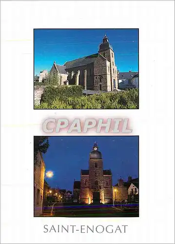 Cartes postales moderne La Cote d'Emeraude St Enogat Dinard (I et V)