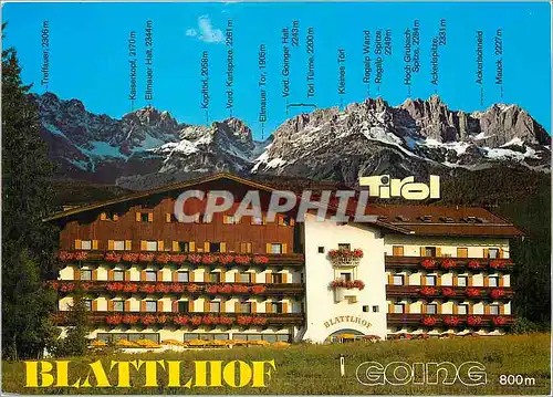 Cartes postales moderne Hotel Blatthof Leonhard Oberleitner