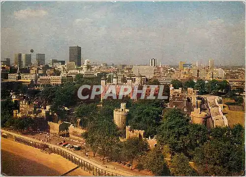 Cartes postales moderne Tower of London Generale View La tour de Londres Vue generale