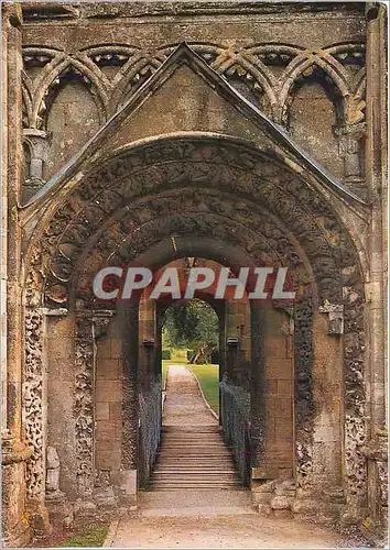 Cartes postales moderne Glastonbury Abbey The Norman Doorway