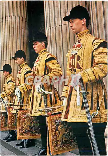 Cartes postales moderne Joueurs de trompette chez les Horse Gurds