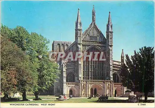 Cartes postales moderne Winchester Cathedral West Front