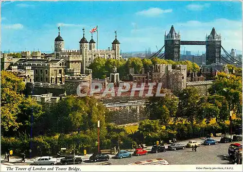 Cartes postales moderne The Tower of London and Tower Bridge