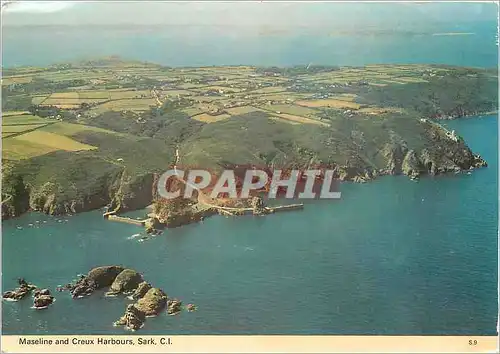 Cartes postales moderne Maseline and Creux Harbours Sark