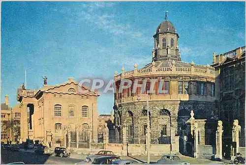 Moderne Karte The Sheldonian theatre Oxford