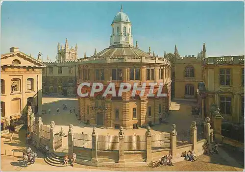 Moderne Karte Oxford The Sheldonian theatre