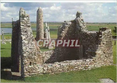 Cartes postales moderne Clonnacnois Co Offaly Temple Kieran