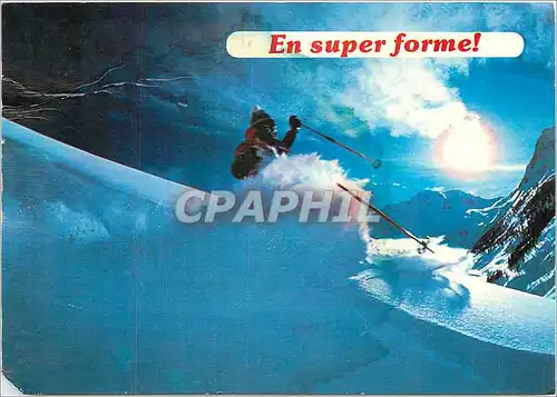 Cartes postales moderne Les Joies du Ski