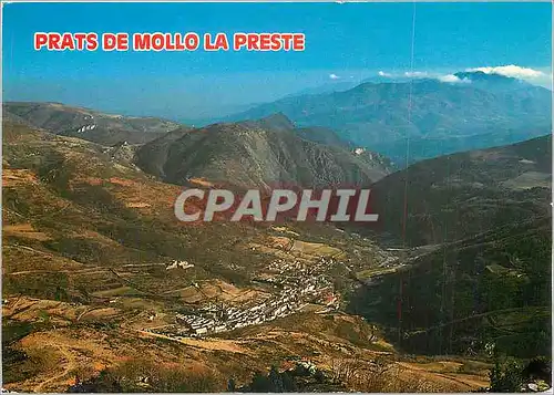 Cartes postales moderne Lumiere et Couleurs du Haut Vallespir Prats de Mollo la Preste vue generale