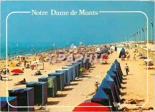Cartes postales moderne La Vendee Touristique Notre Dame de Monts La Plage le Remblai