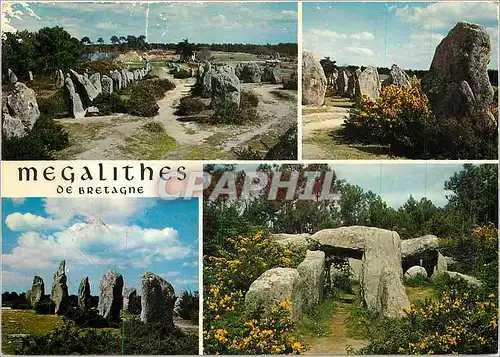 Cartes postales moderne Vieilles Pierres en Bretagne les Megalthes