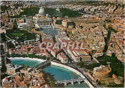 Cartes postales moderne Roma Citta del Vaticano Vue aerienne