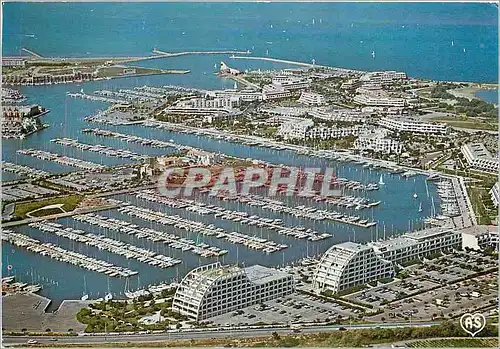 Cartes postales moderne Port Camargue (Gard) vue generale aerienne