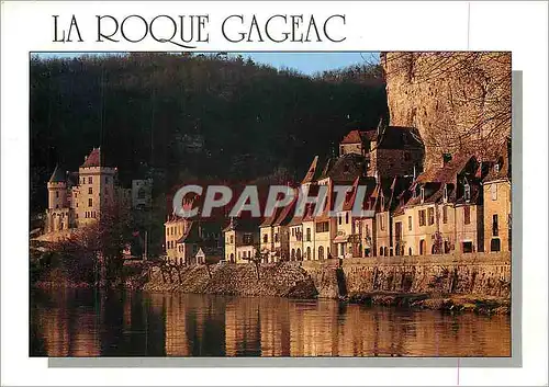 Moderne Karte La Roque Gageac (Dordogne) Un des plus beaux villages de France