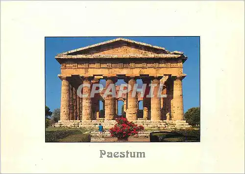 Cartes postales moderne Paestum Temple de Neptune
