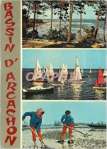 Cartes postales moderne Bassin d'Arcachon de haut en bas Echappee sur le Bassin