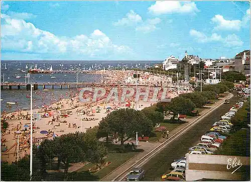 Cartes postales moderne Arcachon la Plage et les Jetees