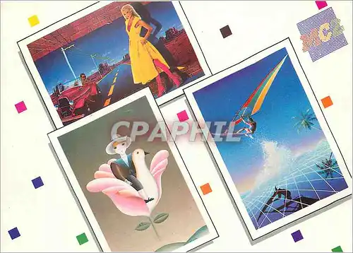 Cartes postales moderne  Planche a voile