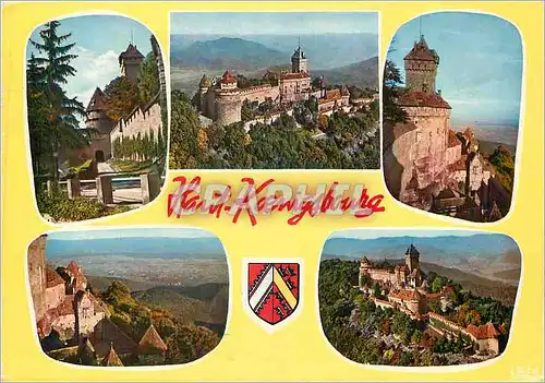 Cartes postales moderne Souvenir du Haut Koenigsbourg (alt 755 m)