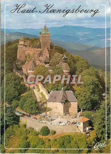 Cartes postales moderne au Pays des Cigogne le Haut Koenigsbourg (Bas Rhin)