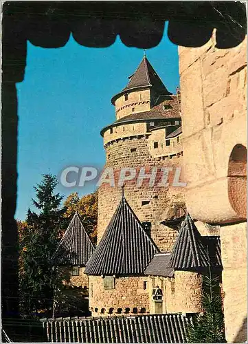 Cartes postales moderne Chateau du Haut Koenigsbourg (Bas Rhin) alt 755 m Grand Bastion Tour Sud