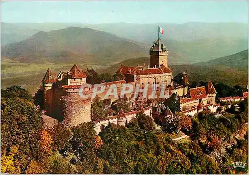 Moderne Karte Le Chateau du Haut Koenigsbourg (alt 755 )