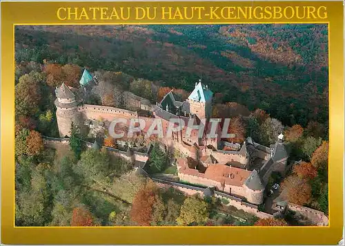 Moderne Karte Le Chateau du Haut Koenigsbourg (alt 755 ) Images de France (Alsace