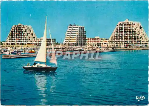Cartes postales moderne La Grande Motte (Herault) le port