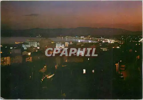 Cartes postales moderne Saint Raphael vue de nuit