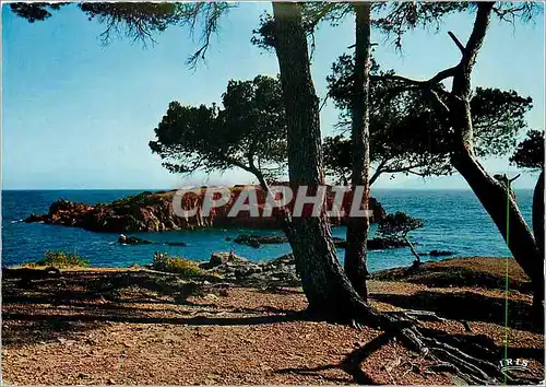 Moderne Karte environs de Saint Raphael (Var Dans les calanques de Santa Lucha