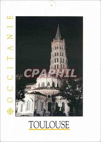 Cartes postales moderne St Sernin chef d'oeuvre de l'art roman