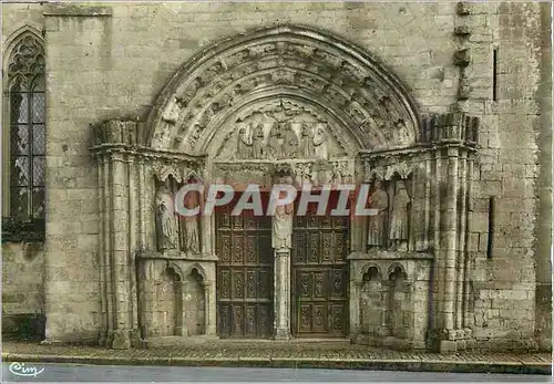 Cartes postales moderne Saint Thibault (C d'Or) Portail de l'Eglise N D (XIIIe XIVe s)