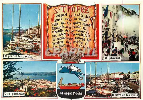 Cartes postales moderne Saint Tropez (Var) Carrefour Mondial du Tourisme