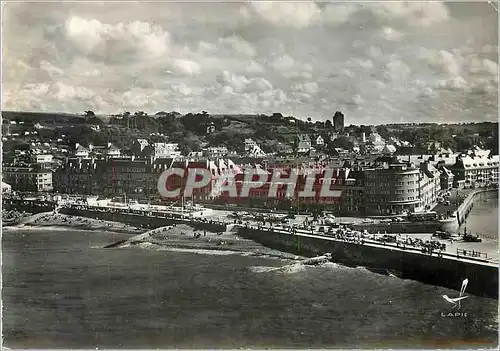 Cartes postales moderne St Valery en Caux (Seine Mme) les Quis et la Plage