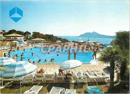 Moderne Karte CNPO Les Mas de l'Esterel Agay la piscine