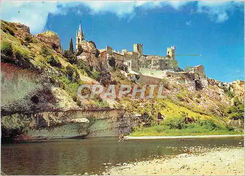 Cartes postales moderne Gorges de l'Ardeche Village d'Aigueze (Gard)