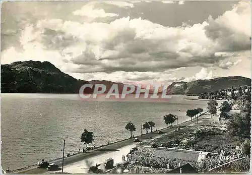 Moderne Karte La Route d'Aix les Bains et le lac du Bourget