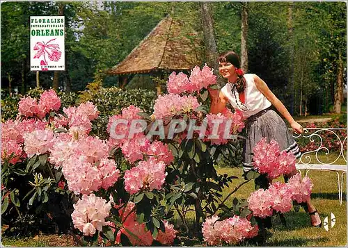 Cartes postales moderne Parc Floral Orleans la Source Avril a octobre