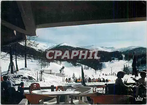 Cartes postales moderne Les Orres 1650 (Hautes Alpes) L'arrivee des pistes